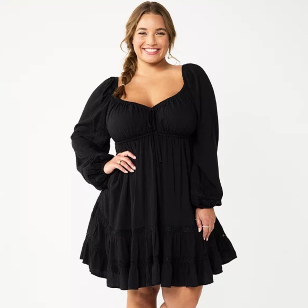 NWT SO BLACK DRESS XL JUNIOR